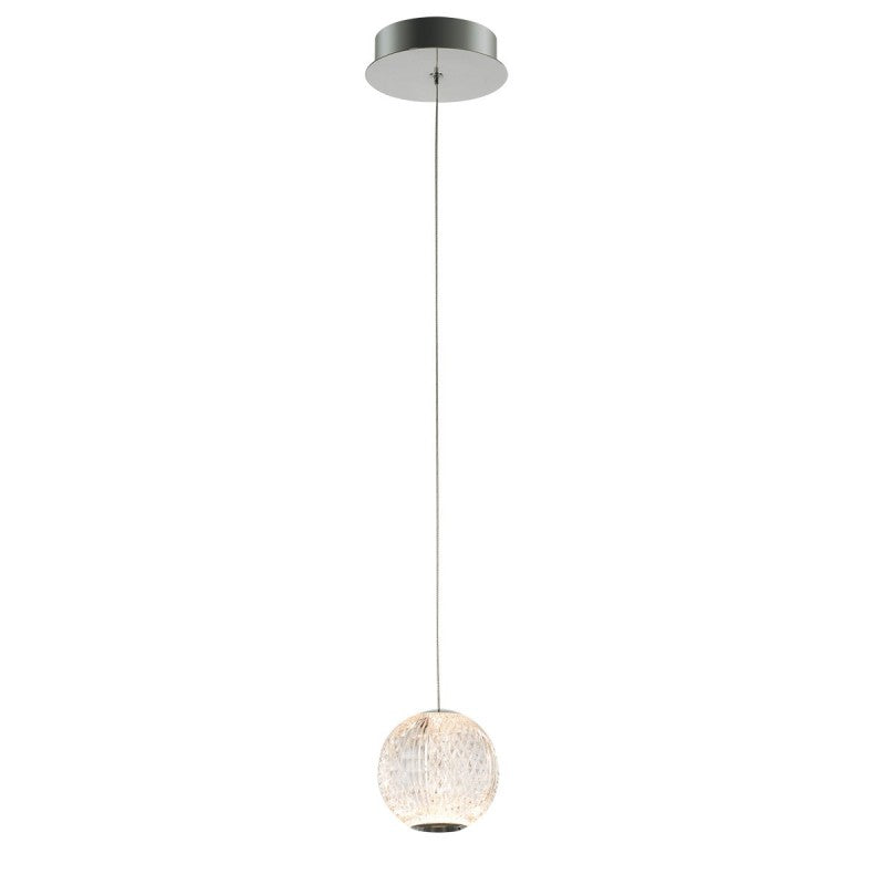 Klasyczna lampa wisząca Rosario PND-12220121-1A-CR | Chrom