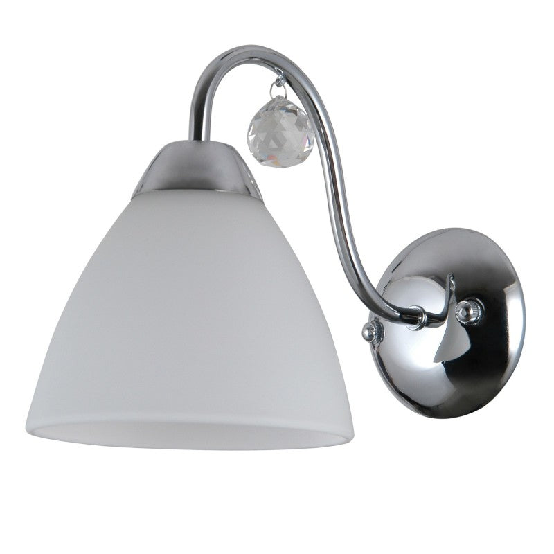 Klasyczny kinkiet Lugano WL-5643-1 | Chrom
