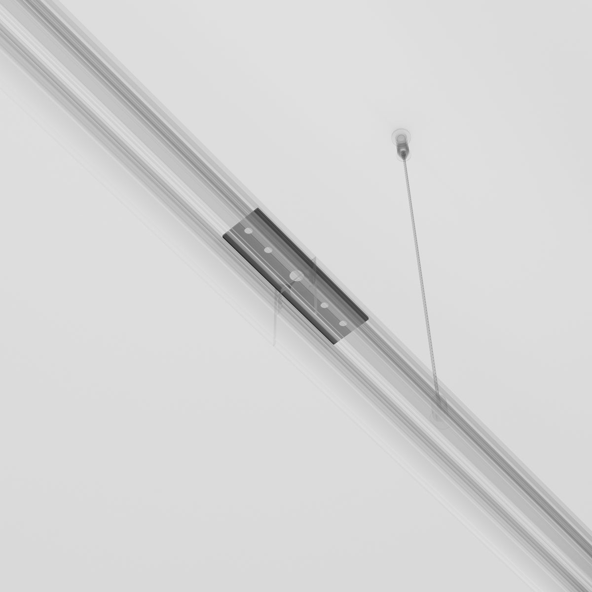 Komponenty do systemu szyn natynkowych Technical Accessories for tracks Exility IP20 x TRA034C-21B | Czarny
