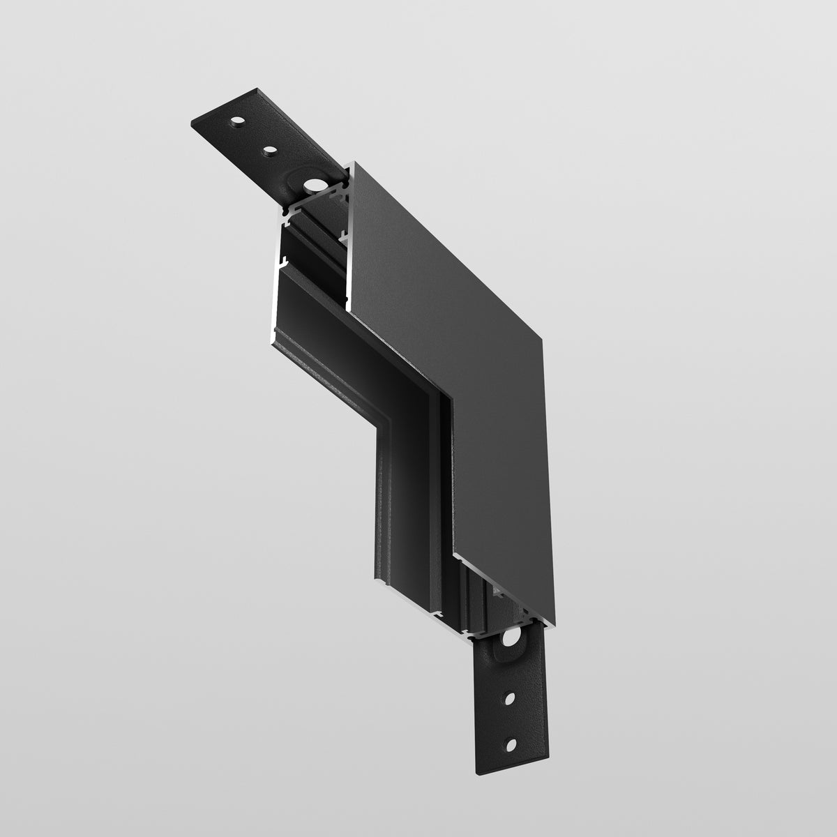 Komponenty do systemu szyn natynkowych Technical Accessories for tracks Exility IP20 x TRA034ICL-41B | Czarny