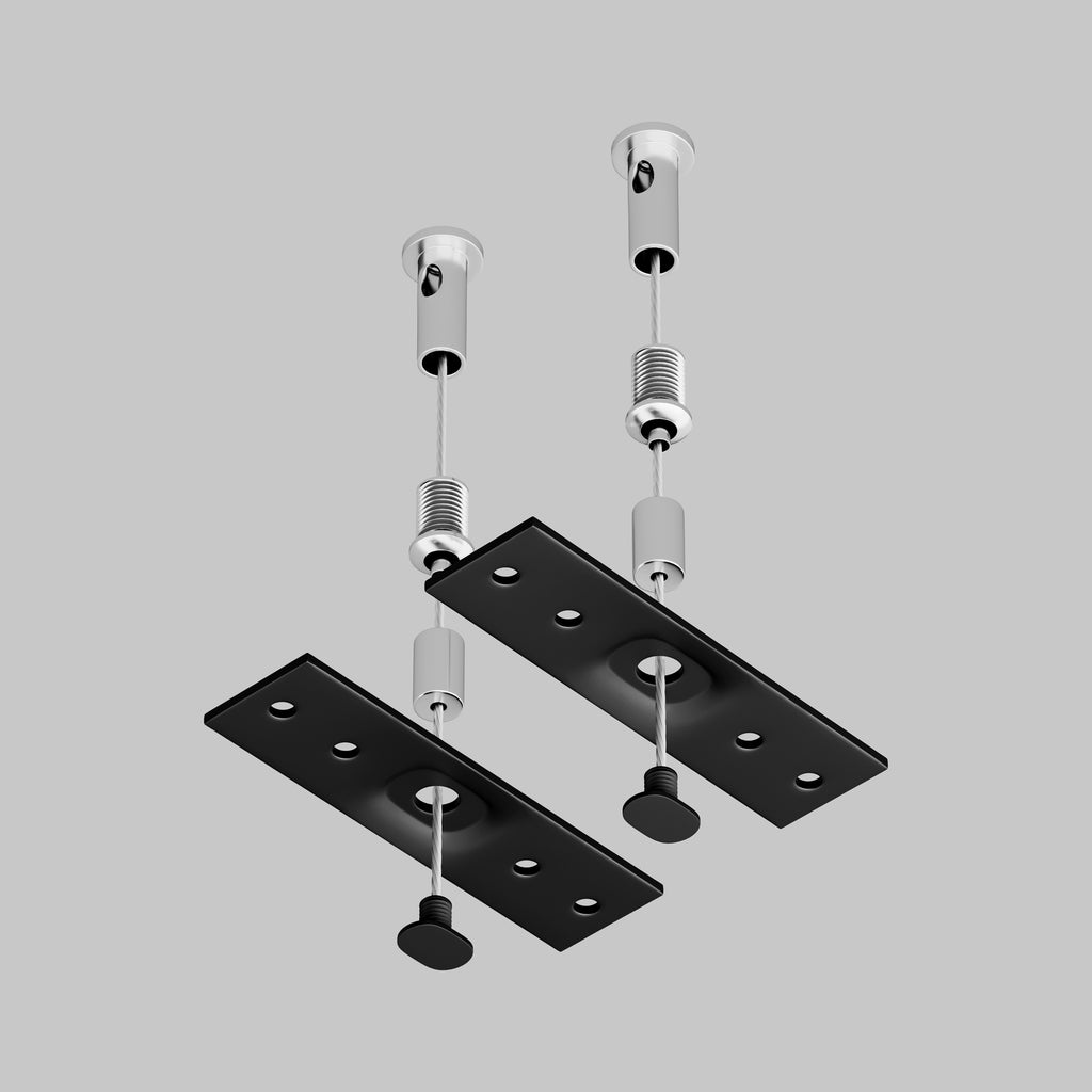 Komponenty do systemu szyn natynkowych Technical Accessories for tracks Exility IP20 x TRA034SW-2B | Czarny