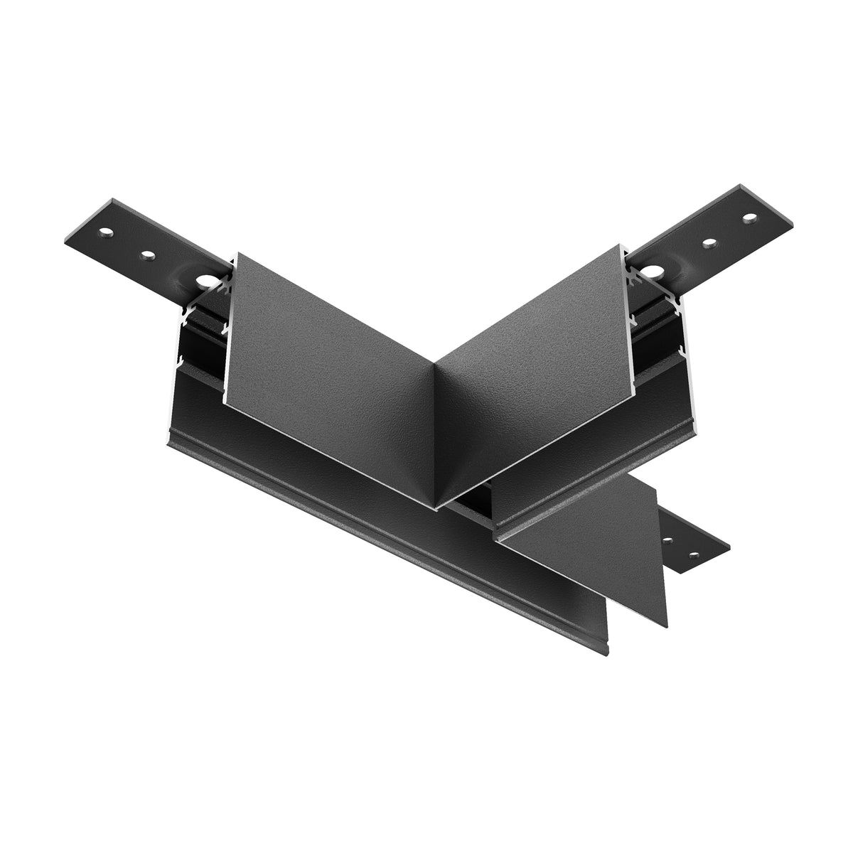 Komponenty do systemu szyn natynkowych Technical Accessories for tracks Exility - x TRA034CT-41B-DE | Czarny