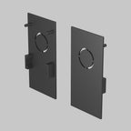 Komponenty do systemu szyn natynkowych Technical Accessories for tracks Exility - x TRA034EC-41B | Czarny