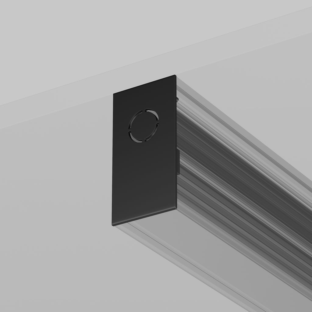 Komponenty do systemu szyn natynkowych Technical Accessories for tracks Exility - x TRA034EC-41B | Czarny