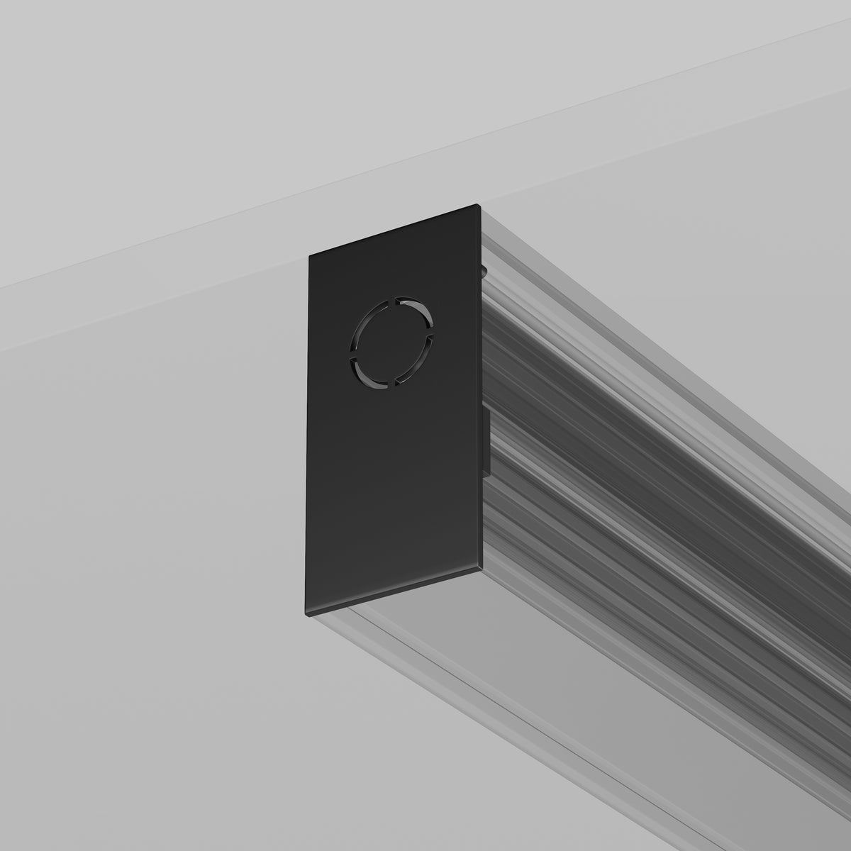 Komponenty do systemu szyn natynkowych Technical Accessories for tracks Exility - x TRA034EC-41B | Czarny
