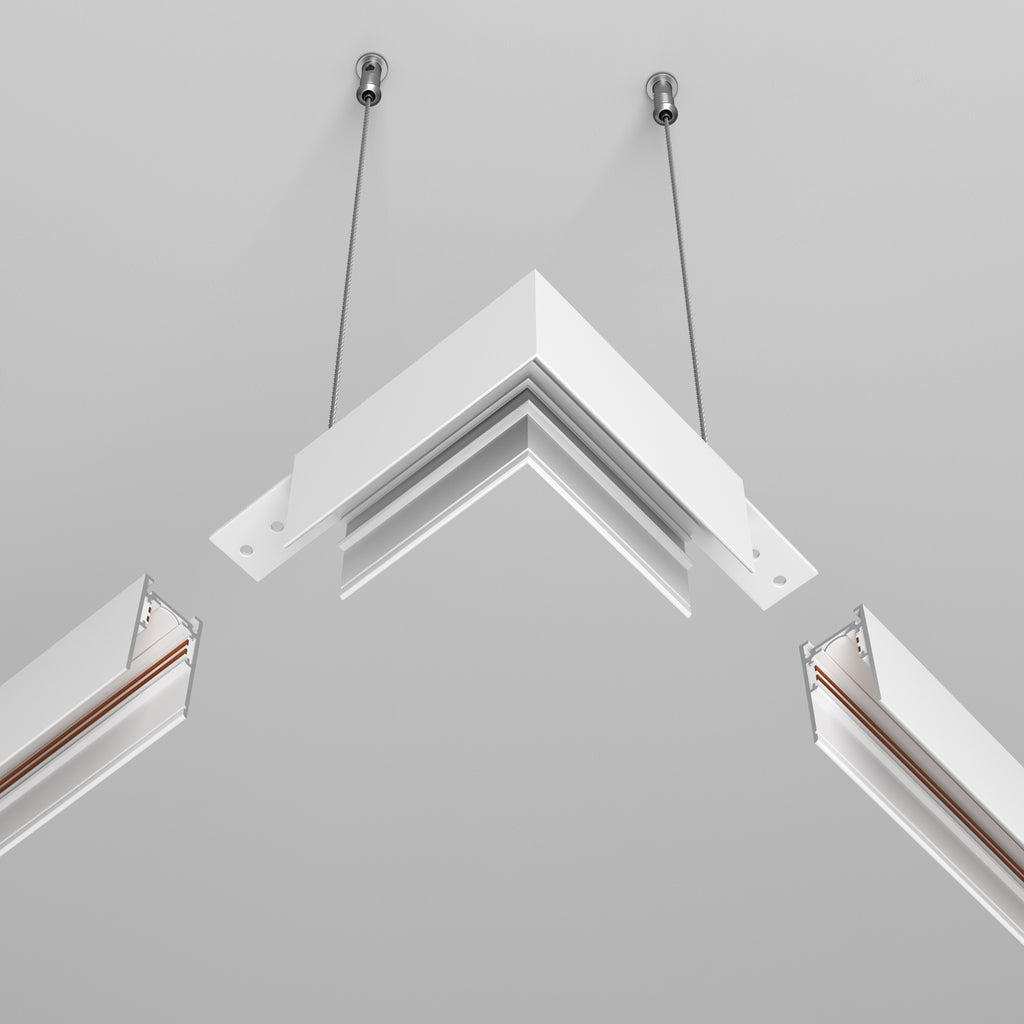 Komponenty do systemu szyn natynkowych Technical Accessories for tracks Exility - x TRA034HCL-41W | Biały