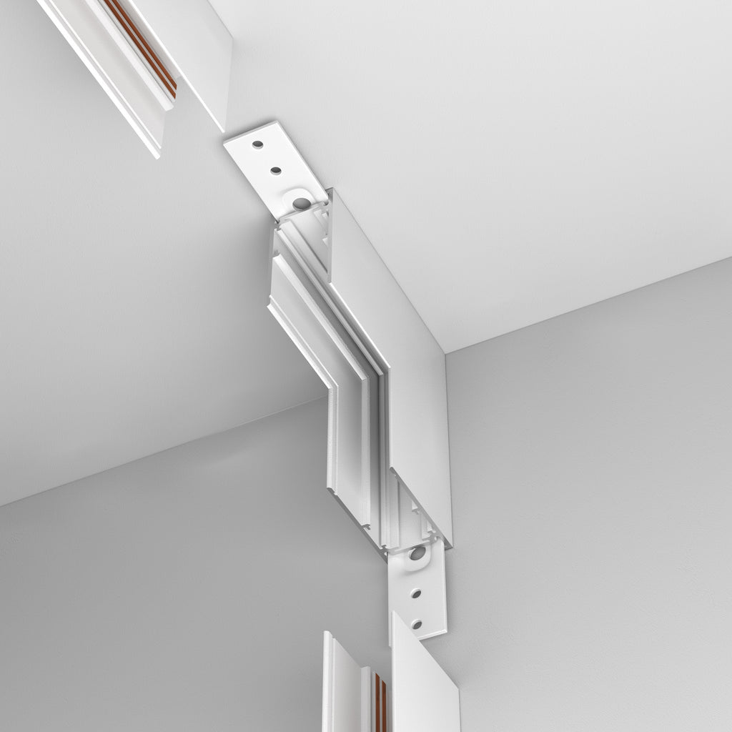 Komponenty do systemu szyn natynkowych Technical Accessories for tracks Exility - x TRA034ICL-41W | Biały