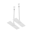 Komponenty do systemu szyn natynkowych Technical Accessories for tracks Exility - x TRA034SW-2W | Biały