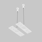 Komponenty do systemu szyn natynkowych Technical Accessories for tracks Exility - x TRA034SW-2W | Biały