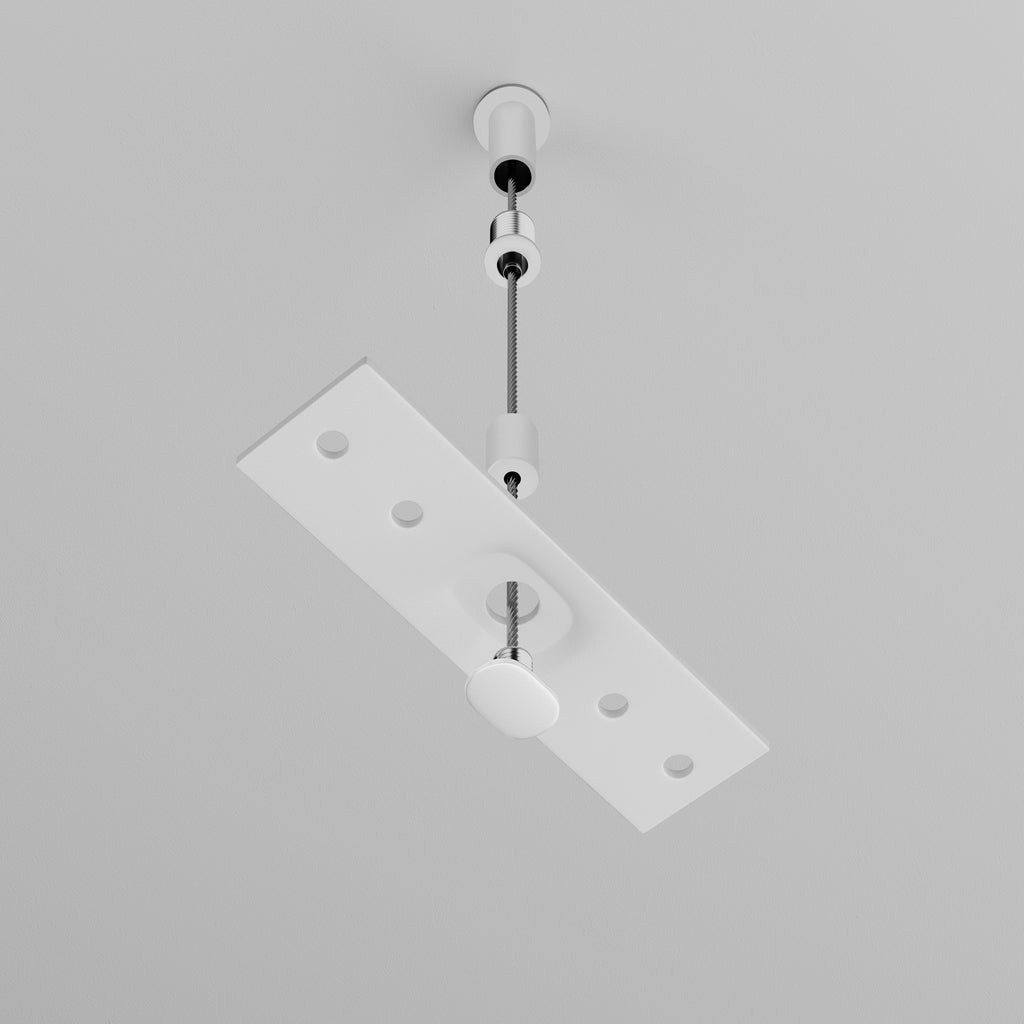 Komponenty do systemu szyn natynkowych Technical Accessories for tracks Exility - x TRA034SW-2W | Biały