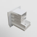 Komponenty do systemu szyn natynkowych Technical Accessories for tracks Trinity - x TRA005EC-31W | Biały