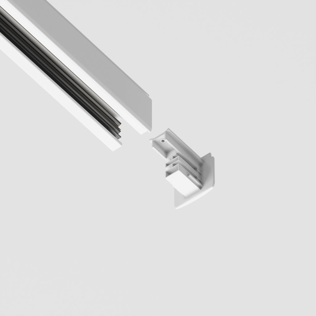 Komponenty do systemu szyn natynkowych Technical Accessories for tracks Trinity - x TRA005EC-31W | Biały