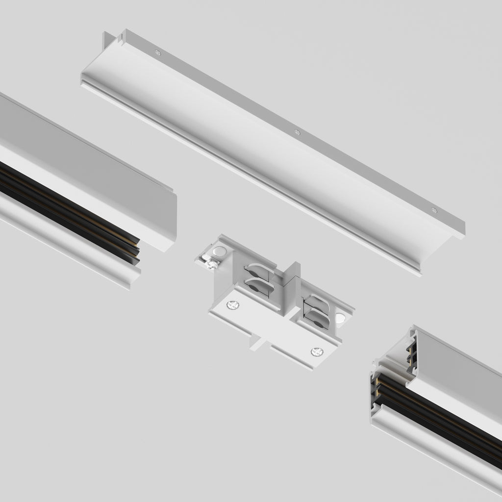 Komponenty do systemu szyn natynkowych Technical Accessories for tracks Trinity - x TRA005TL-31W | Biały