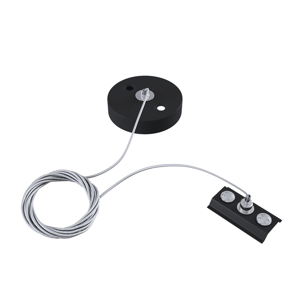 Komponenty do systemu szyn natynkowych Technical Accessories for tracks Unity - x TRA001CW-11B | Czarny
