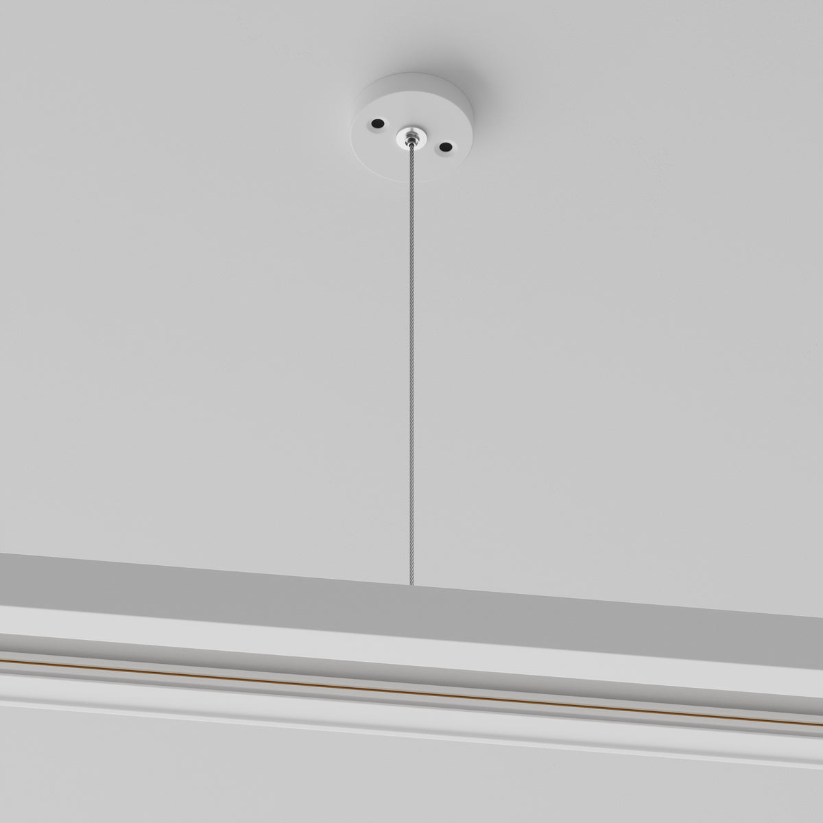 Komponenty do systemu szyn natynkowych Technical Accessories for tracks Unity - x TRA001CW-11W | Biały