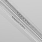 Komponenty do wbudowanego systemu szynowego Technical Accessories for tracks Exility IP20 x TRA034C-42S | Szary