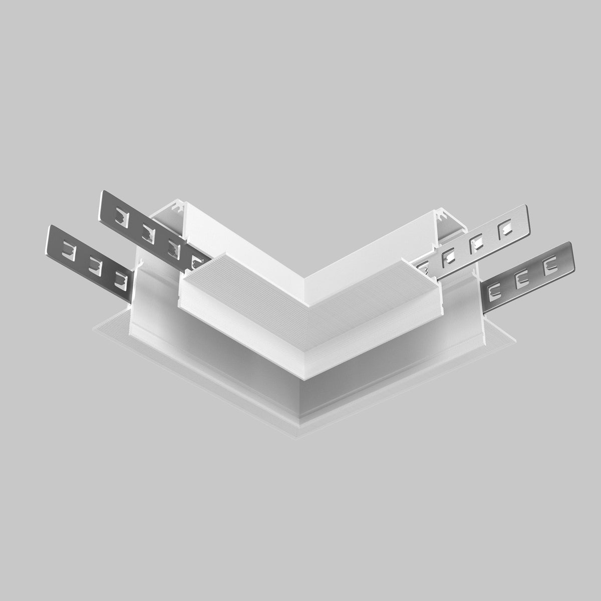 Komponenty do wbudowanego systemu szynowego Technical Accessories for tracks Exility - x TRA034CL-42.12W | Biały