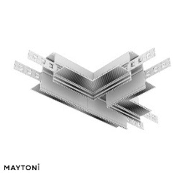 Komponenty do wbudowanego systemu szynowego Technical Accessories for tracks Exility - x TRA034CT-42.12W | Biały