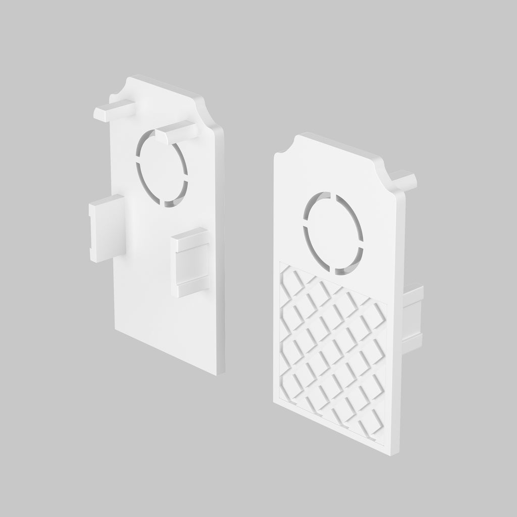 Komponenty do wbudowanego systemu szynowego Technical Accessories for tracks Exility - x TRA034EC-42W | Biały