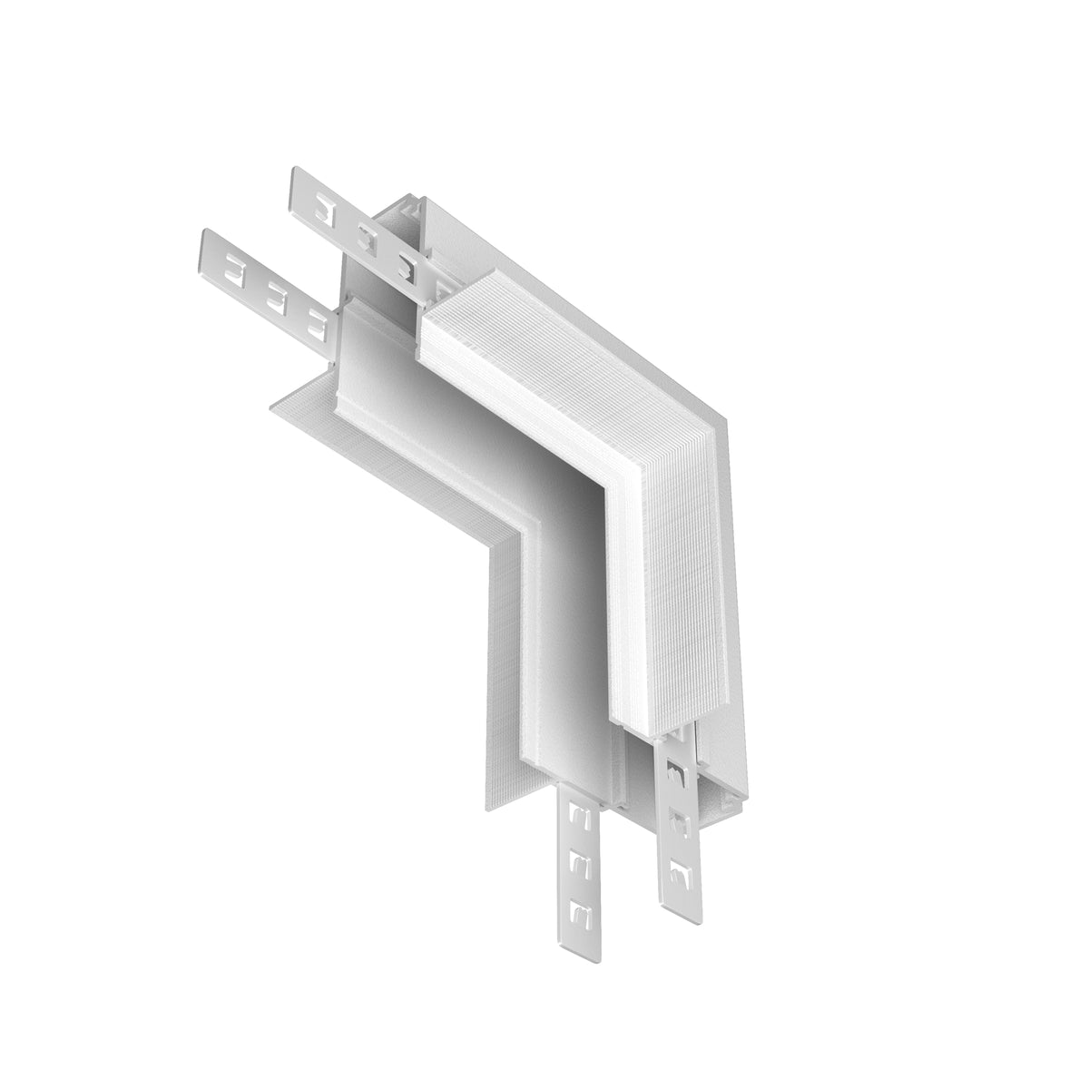 Komponenty do wbudowanego systemu szynowego Technical Accessories for tracks Exility - x TRA034ICL-42.12W | Biały