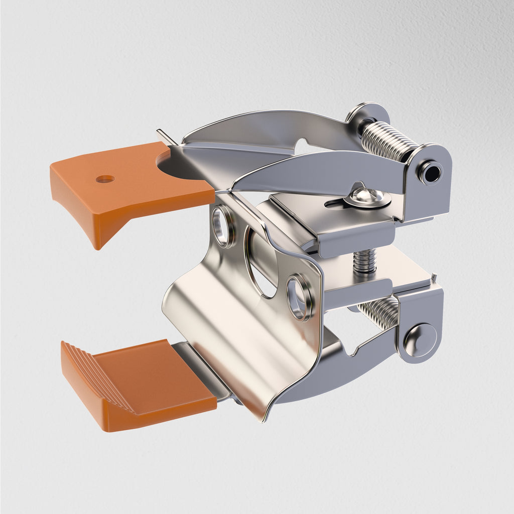 Komponenty do wbudowanego systemu szynowego Technical Accessories for tracks Unity - x TRA002HR-11B | Srebrny