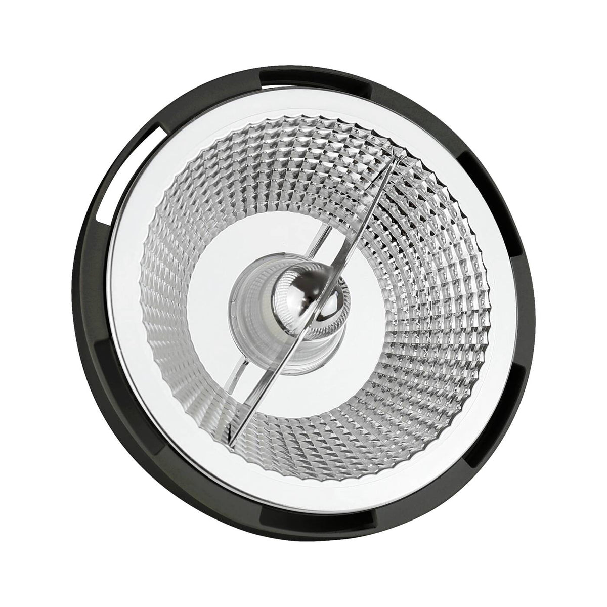 LED AR111 GU10 230V 10W SMD 20st WW BLACK SPECTRUM
