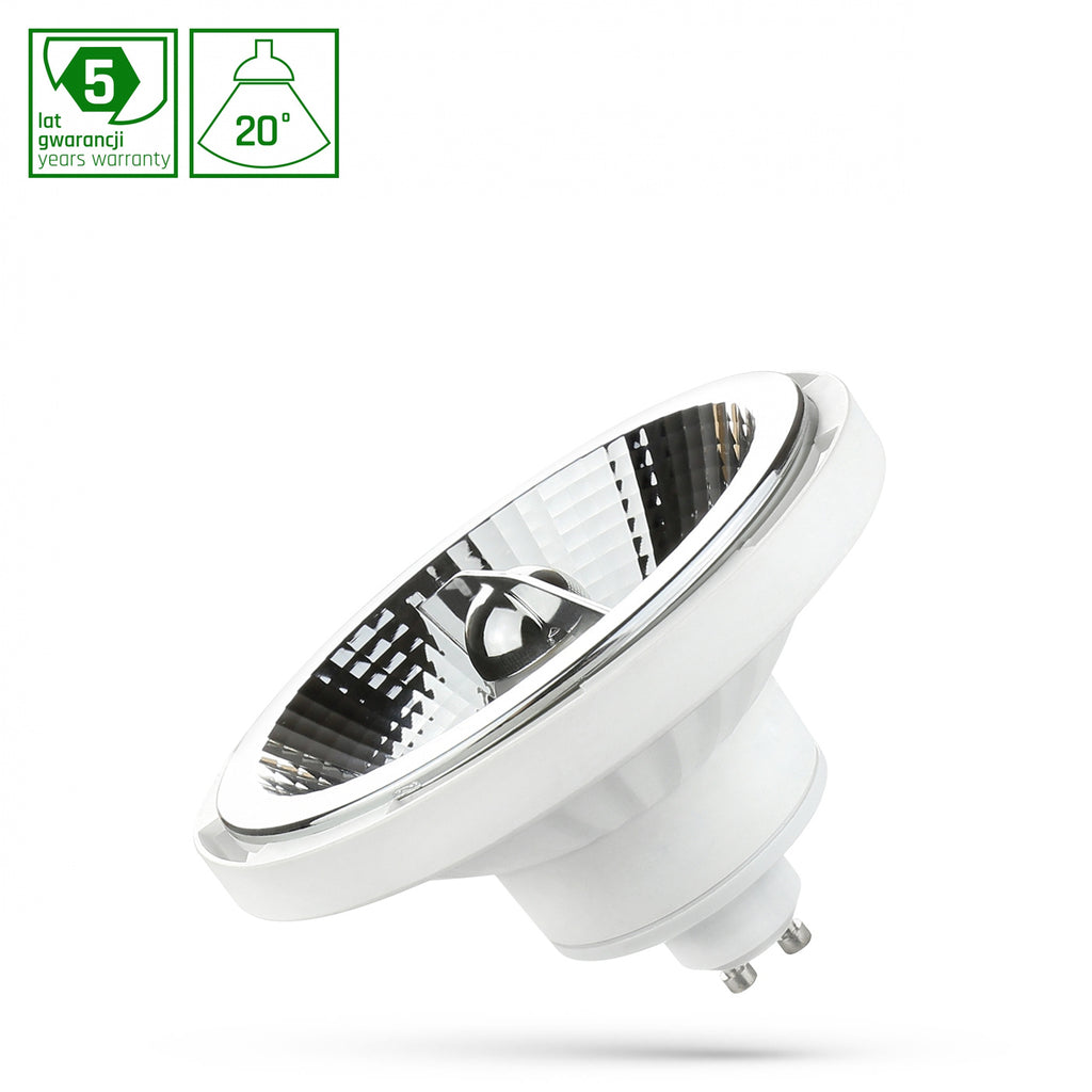 LED AR111 GU10 230V 10W SMD 20st WW WHITE SPECTRUM