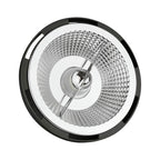 LED AR111 GU10 230V 12W COB 15st WW BLACK SPECTRUM