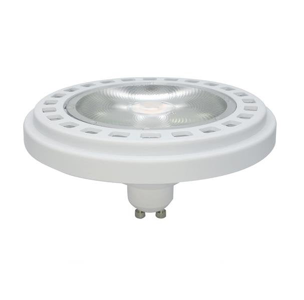 LED ES111 / GU10 15W ciepła 3000K kąt 30st WH DIMM | oxyl31s153w-30