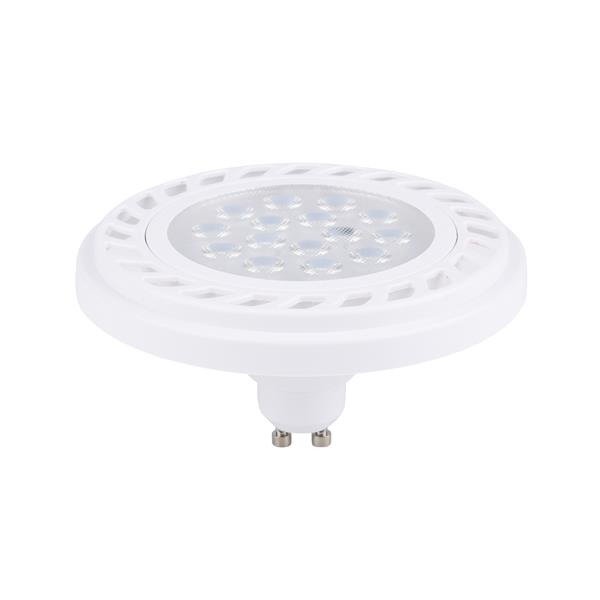 LED ES111 / GU10 9W neutralna 4000K kąt 30st WH | OXYL21S94W-30