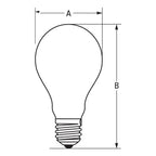 LED GLS  E-27 230V 15W CW SPECTRUM