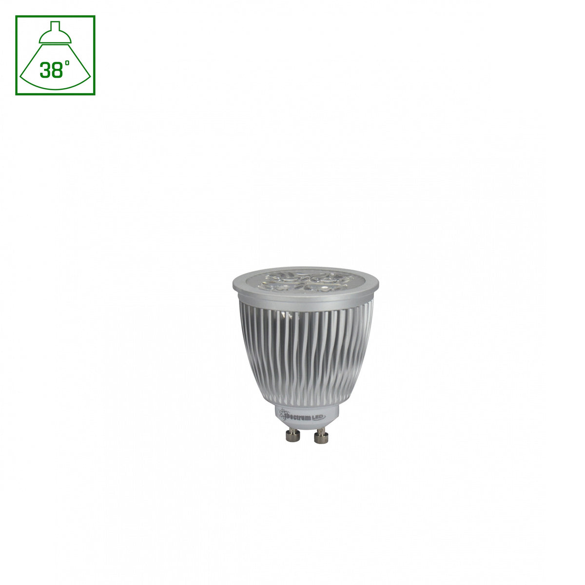 LED GU10 230V 4X2W CW 38ST SPECTRUM &!