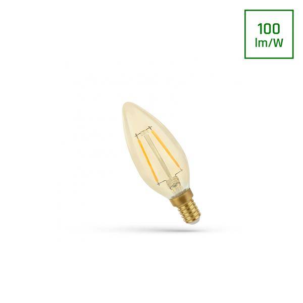 LED ŚWIECOWA E-14 230V 5W COG WW RETROSHINE SPECTRUM