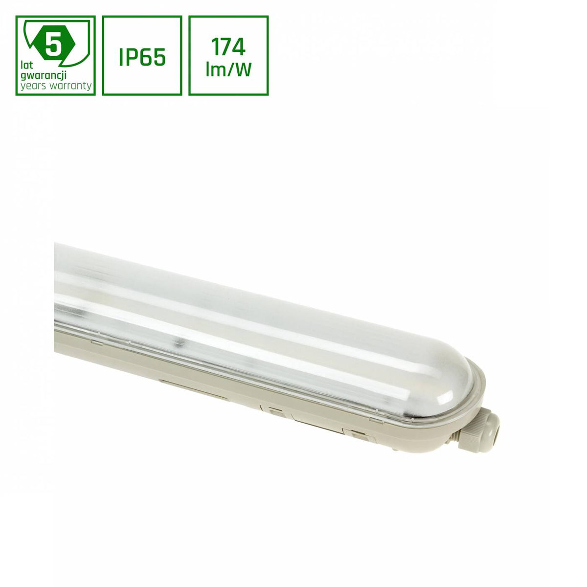 LIMEA GIGANT LED 38W 230V 120CM IP65 NW IK09
