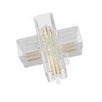 Łącznik X elektryczny do oświetlenia modułowego Geometric System New