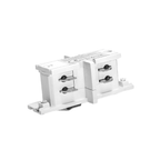Łacznik prosty Track System LL-DX1 biały | DML1529