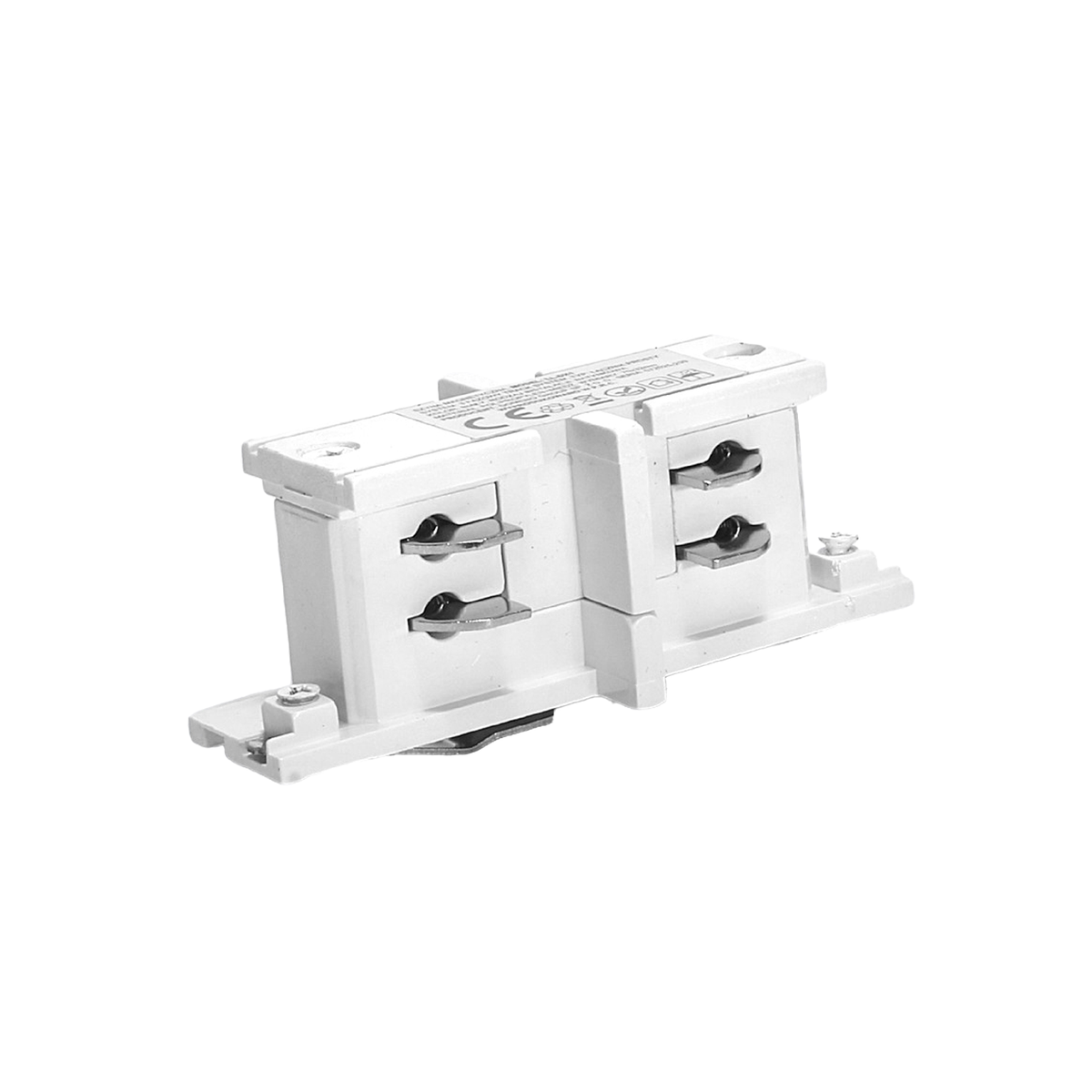 Łacznik prosty Track System LL-DX1 biały | DML1529