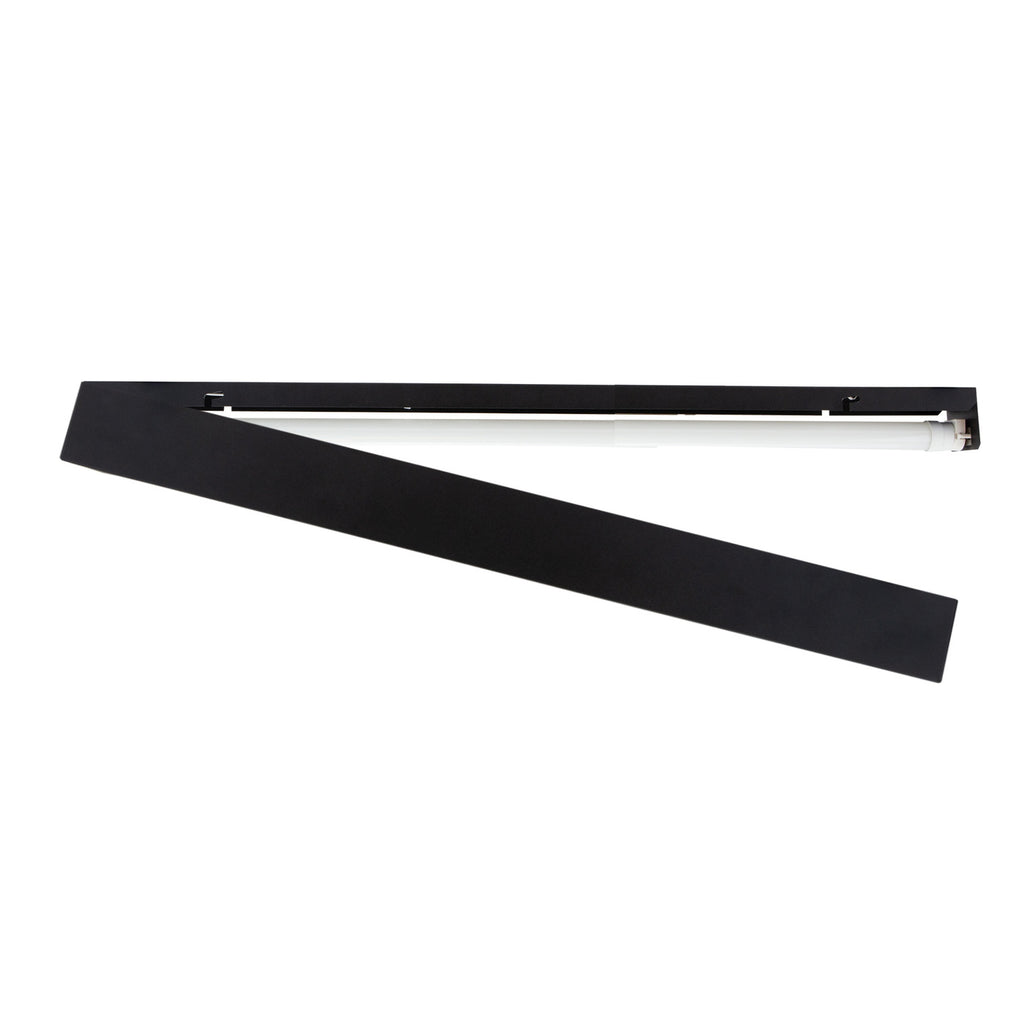 Lampa ALLDAY LED 125 cm G13 | Czarna