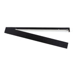 Lampa ALLDAY LED 125 cm G13 | Czarna