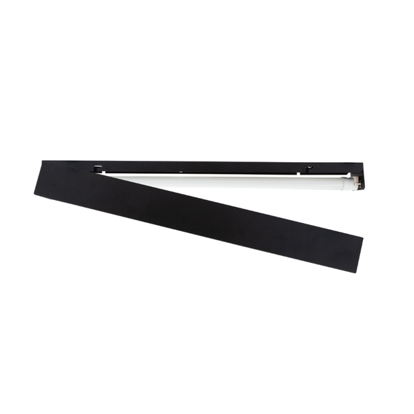 Lampa ALLDAY LED 125 cm G13 | Czarna