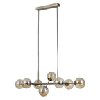 Lampa Erimida dł. 84cm 8xG9 | brąz antyczny