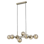 Lampa Erimida dł. 84cm 8xG9 | brąz antyczny