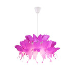 Lampa FARFALLA różowa 50cm