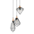 Lampa LOFT Maelle śr. 45cm E27 | czarny