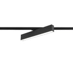 Lampa do szynoprzewodów jednofazowych MOON, czarna, 12W LED, barwa ciepła 3000K