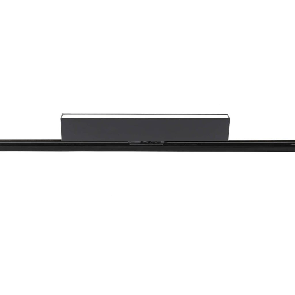Lampa do szynoprzewodów jednofazowych MOON, czarna, 12W LED, barwa neutralna 4000K