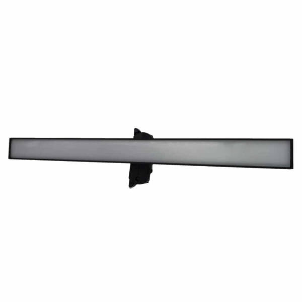 Lampa do szynoprzewodów trójfazowych MOON, czarna, 12W LED, barwa ciepła 3000K