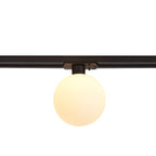 Lampa do szynoprzewodu jednofazowego BOLA, biała kula, 1x5W G9