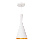 Lampa nowoczesna ala dixon GARDA biało złota