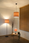 Lampa podłogowa DUOLLA ARIA FL 70835 Beżowy/n/a 1xE27 średn.35cm